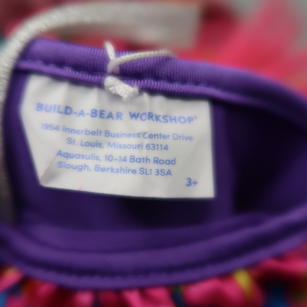Lot Of Build A Bear Outfits BABW Swimsuit Shoes Frozen Shorts Top Mermaid tail - Picture 10 of 10